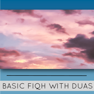 Basic fiqh with duas course with picture of various clouds